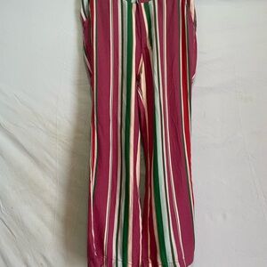 Free People La Paz striped pants sz 4